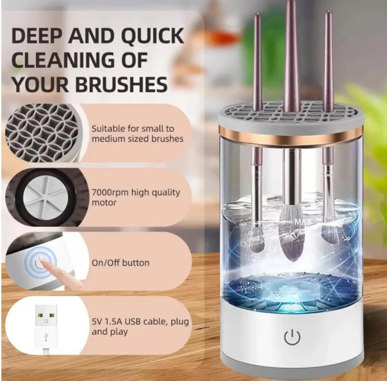 Limpiador De Brochas Eléctrico Automático